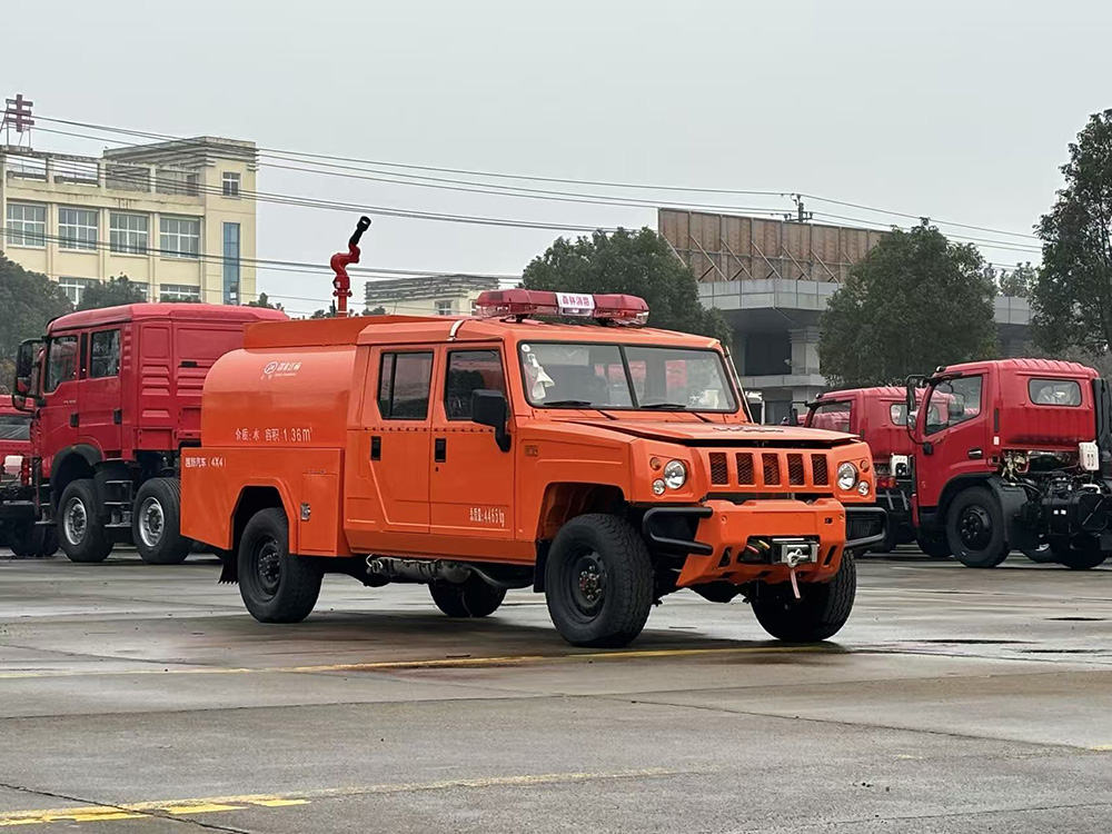 北汽1方四驱消防车